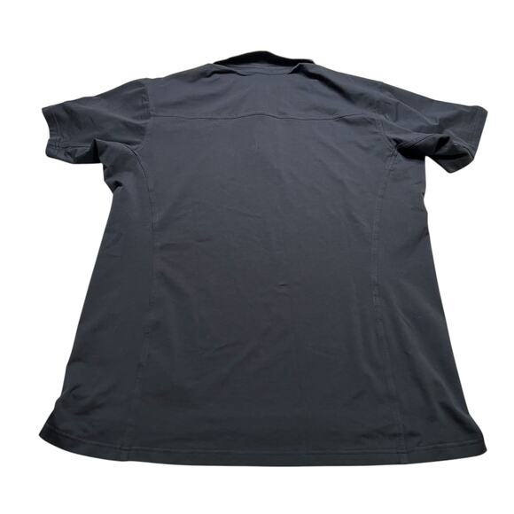 Arc’teryx Captive SS Polo Shirt Men’s XL Black Short Sleeve Logo outdoors - Picture 8 of 10